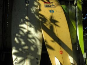 Surfboard Shadow
